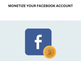 Monetize Your Facebook Account