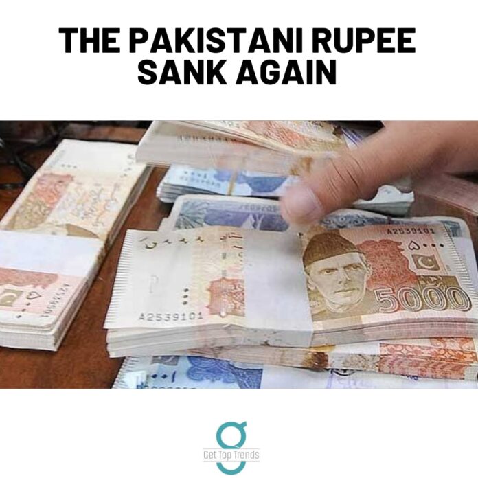 Pakistani Rupee Sank Again