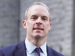 UK deputy PM Dominic Raab