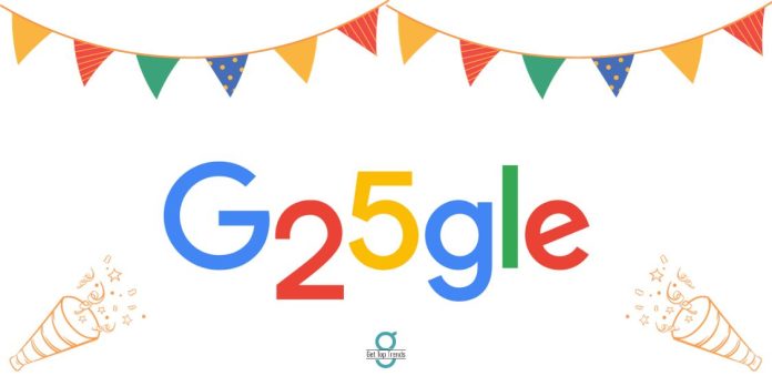 25th Birthday of Google