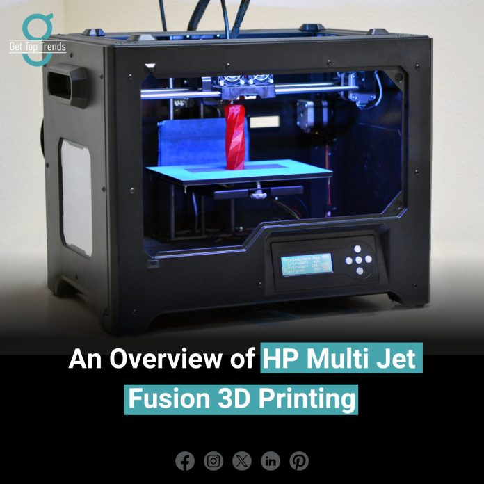 HP Multi Jet Fusion 3D Printing